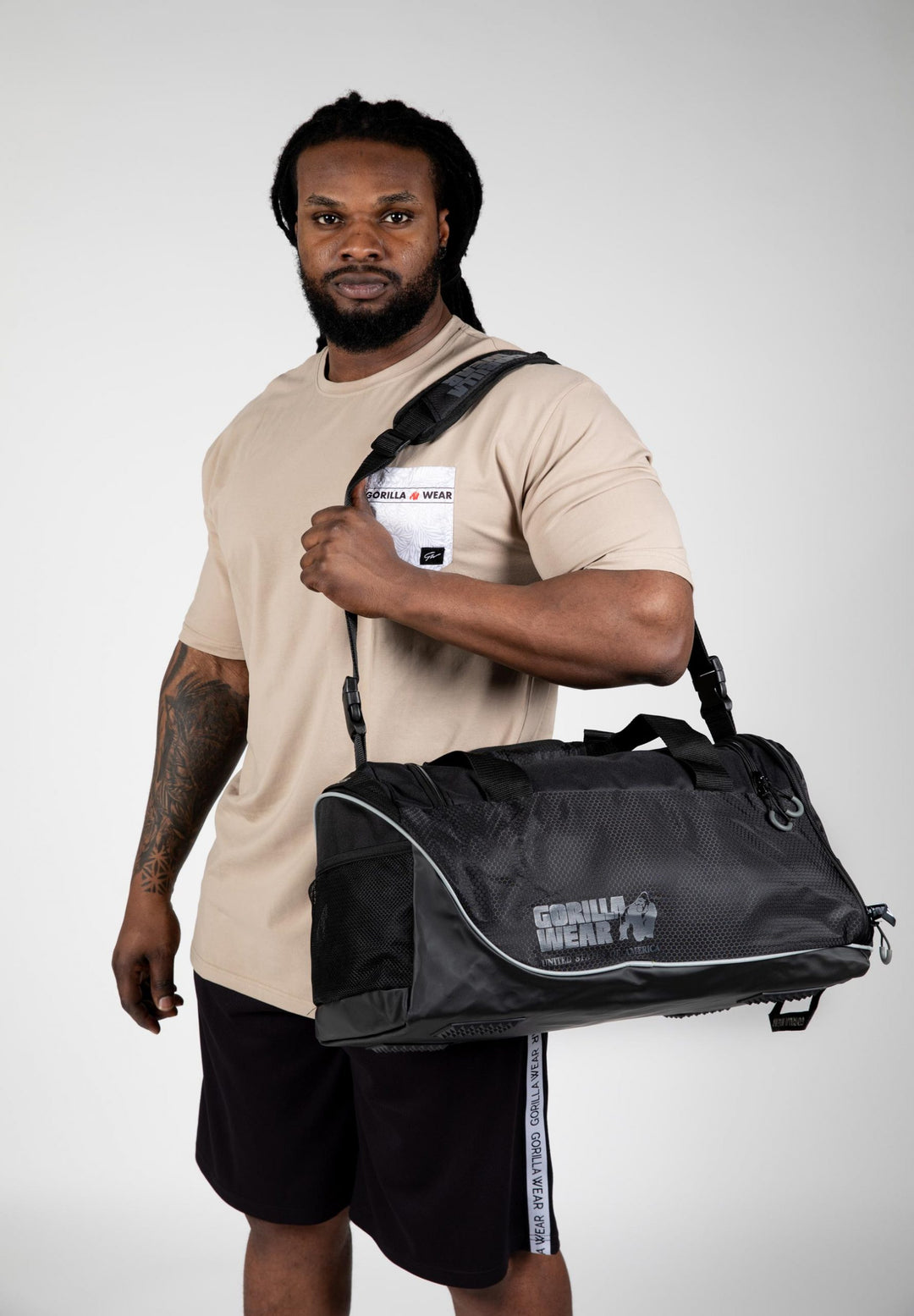 Jerome Gym Bag 2.0 - Black/Gray