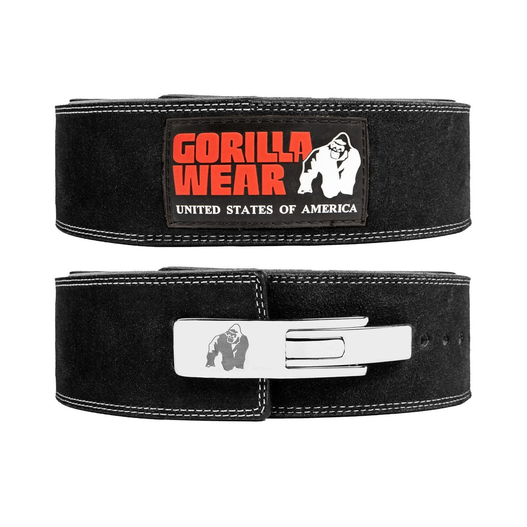 Figure 8 Lifting Straps - Black - L/XL Gorilla Wear